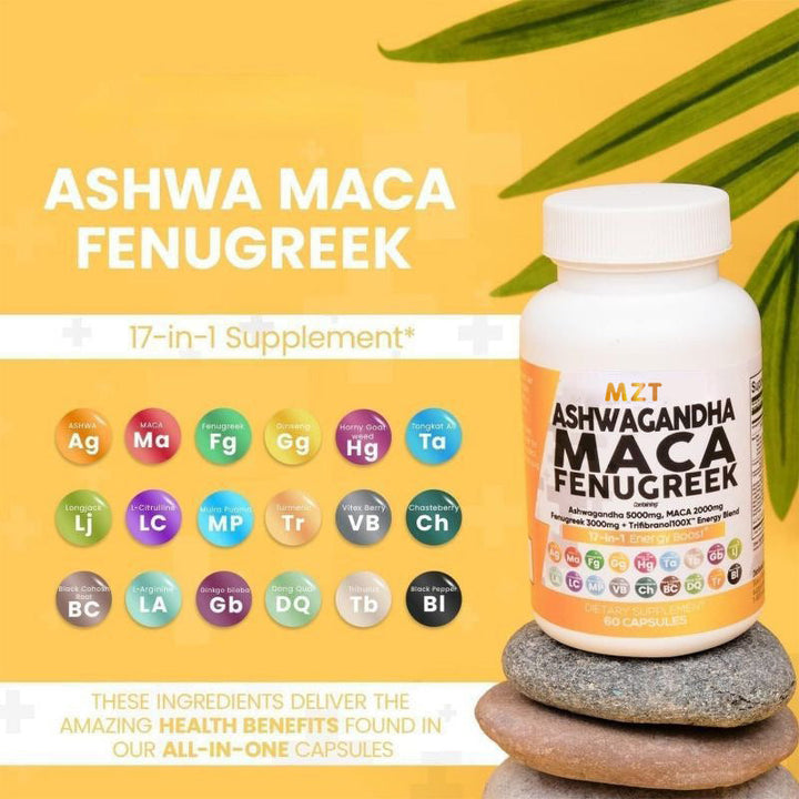 Unlock Your Potential with Ashwagandha Maca Capsules